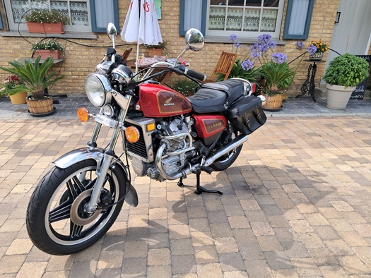 1981 Honda Cx500c  oldtimer motorfiets te koop