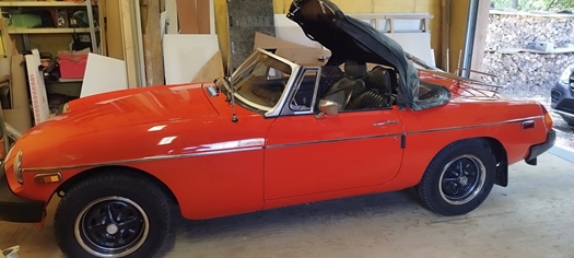 1977 MG Roadster oldtimer te koop