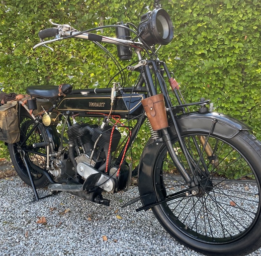 1914 Hobart Vtwin JAP 770 cc vooroorlogse oldtimer motorfiets te koop