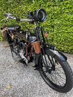1914 Hobart Vtwin JAP 770 cc oldtimer motorfiets te koop