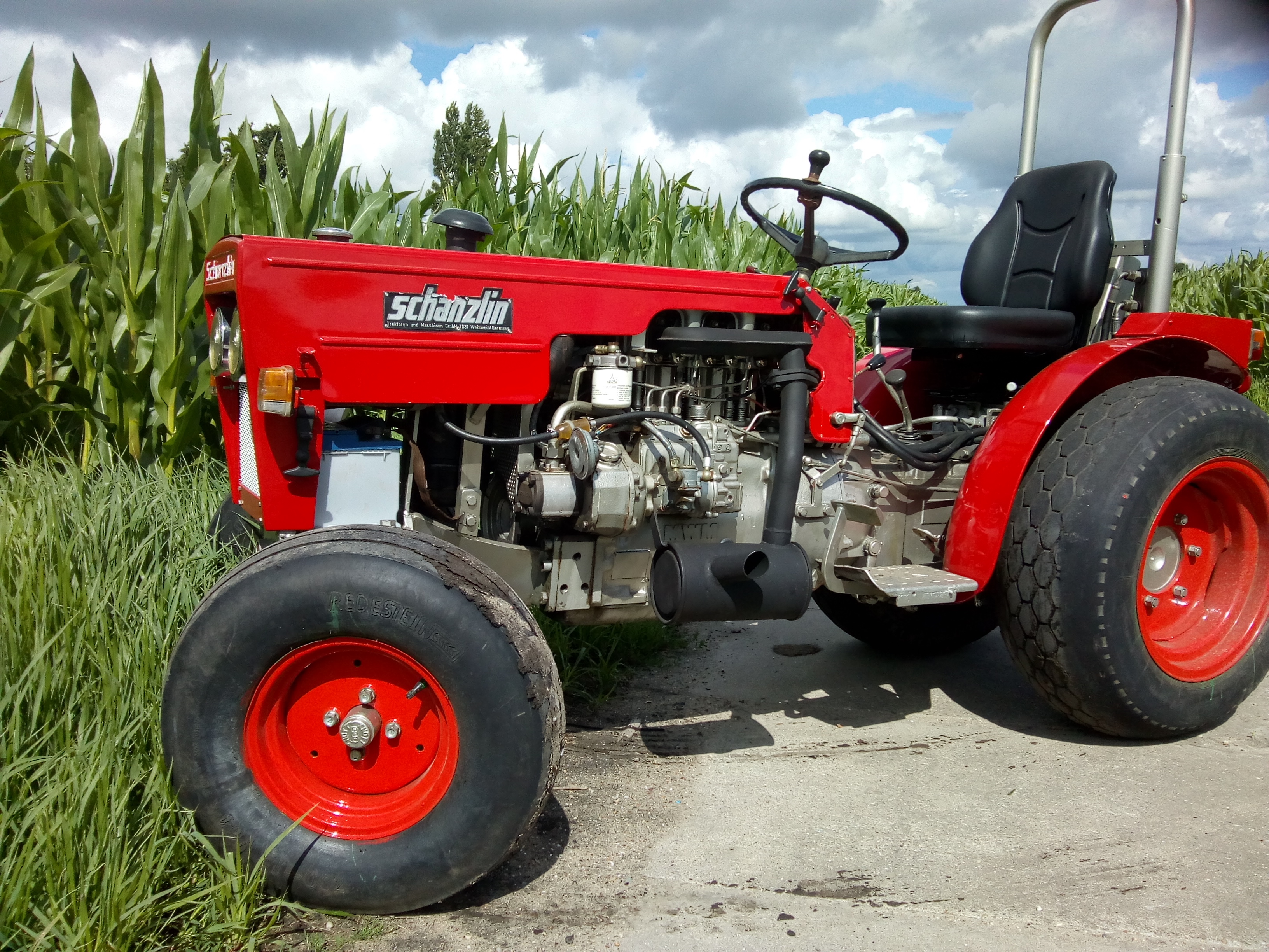1972 Schanzlin Gigant 295 Tuinbouwtrekker oldtimer tractor te koop