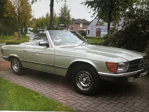 1976 Mercedes slc 450 oldtimer te koop