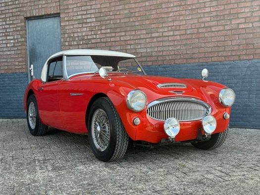 1962 Austin-Healey 3000 Mark II BT7 met hardtop oldtimer te koop