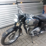 1956 AJS oldtimer motorfiets te koop