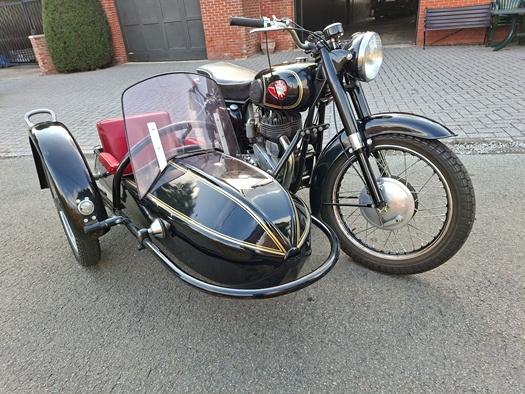 1955 BSA 500cc oldtimer motorfiets te koop