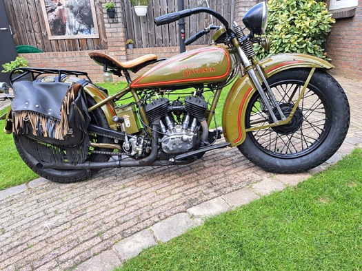 1929 Harley-Davidson Model D vooroorlogse oldtimer motorfiets te koop
