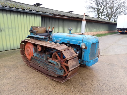 1950 Fordson Major County Z Full Track crawler oldtimer te koop