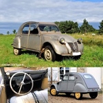 Citroën 2cv 12 Pk gereviseerde motor + bak oldtimer te koop