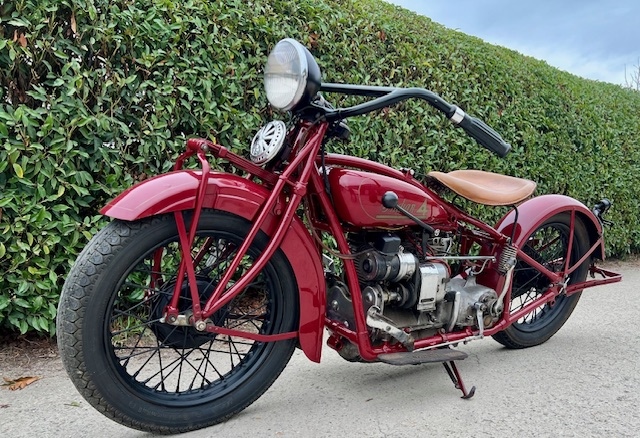 1931 Indian 402 4 cilinder oldtimer motorfiets te koop
