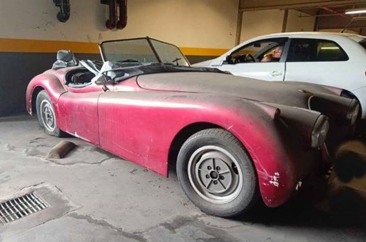 1953 Jaguar xk120 replica oldtimer te koop
