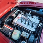 1983 Alfa Romeo spider 3 aerodinamica oldtimer te koop