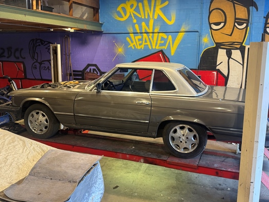 1985 Mercedes 380 sl  oldtimer te koop