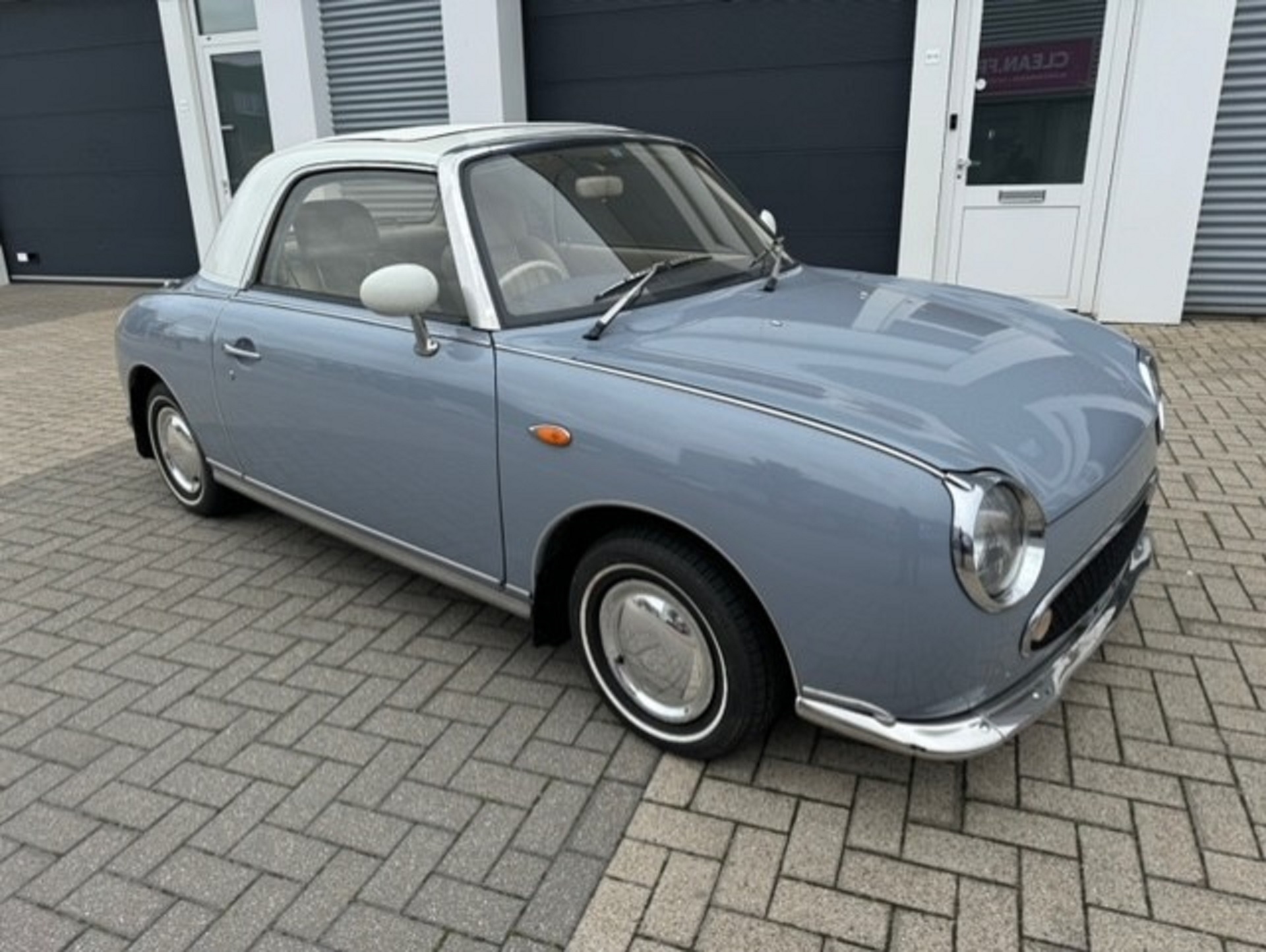 1991 Nissan 441 Figaro lapisgrijs oldtimer te koop