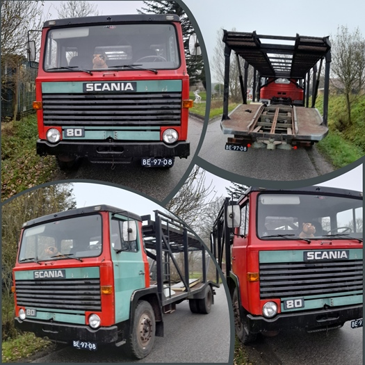 1972 Scania 80 Super oldtimer vrachtwagen te koop
