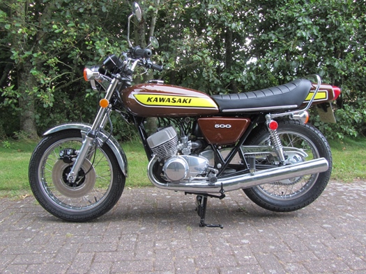 1975 Kawasaki H1F-500 Mach III oldtimer motorfiets te koop
