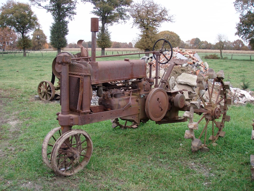 1937 John Deere Unstyled A on steel oldtimer tractor te koop