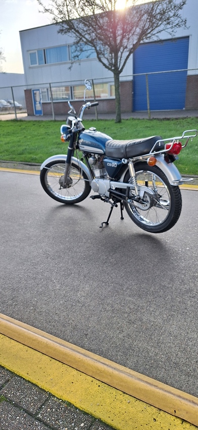 1972 Honda oldtimer motorfiets te koop