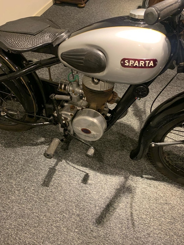 1954 Sparta villiers oldtimer motorfiets te koop