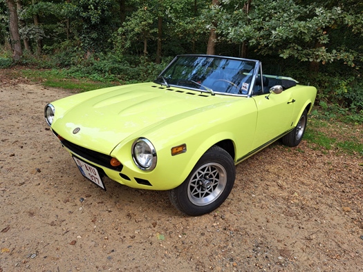1975 Fiat 124 Spider oldtimer te koop