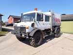 Mercedes Unimog U1550 L37 2004 Double Cab oldtimer vrachtwagen te koop