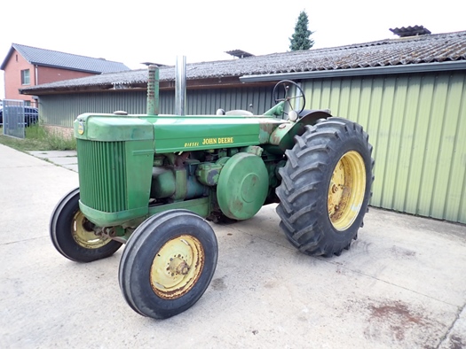 1950 John Deere R Diesel Pony start oldtimer te koop