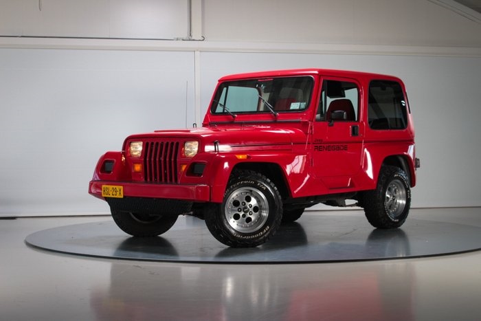 1991 Jeep Wrangler Renegade High Output (HO) 4x4 oldtimer te koop