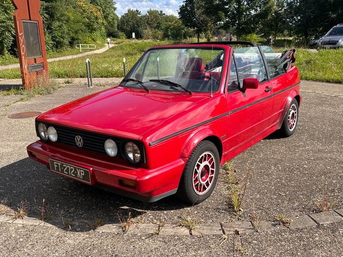1990 Volkswagen Golf MK1 Cabriolet oldtimer te koop