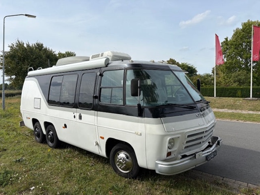 1977 GMC Birchwood camper oldtimer vrachtwagen te koop