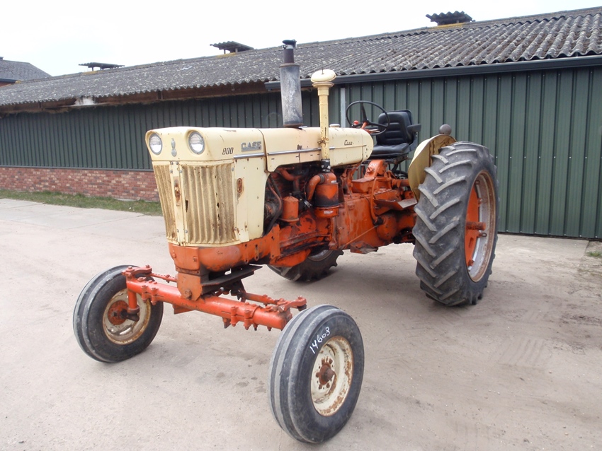 1958 Case 800 wide front row crop oldtimer tractor te koop