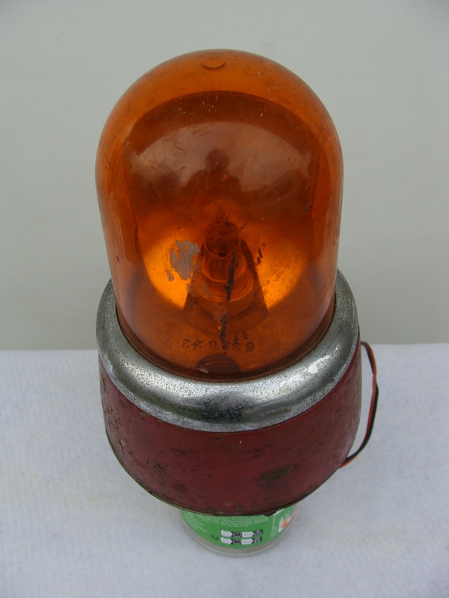 Oranje zwaailicht Hella KL7 6 Volt! (vintage) te koop