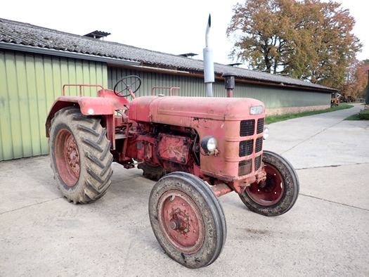 1954 Fahr D45L oldtimer tractor te koop