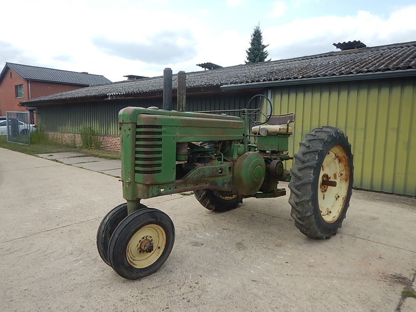 1949 John Deere A Styled electric start oldtimer tractor te koop