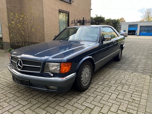 1987 Mercedes 380 sec oldtimer te koop