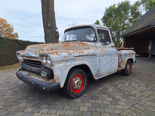 1958 Chevrolet 3100 Apache pick-up  oldtimer te koop