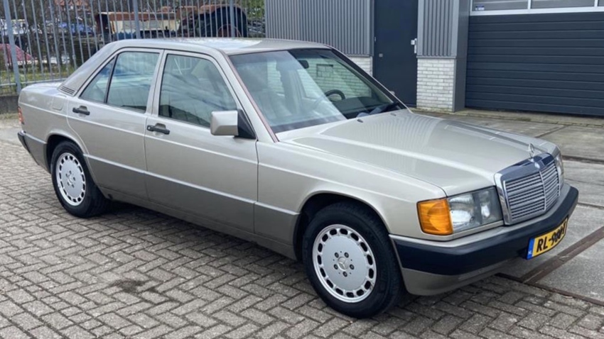 1991 Mercedes 190D oldtimer te koop