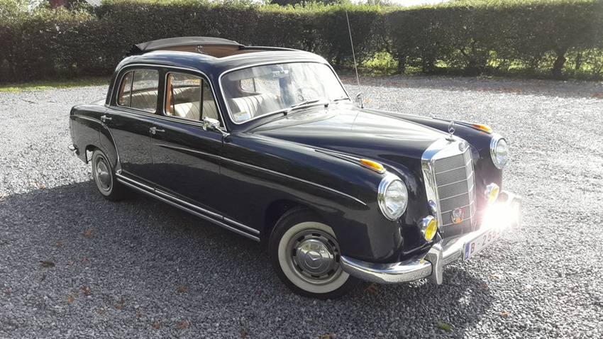 1959 Mercedes 220S oldtimer te koop
