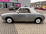 1991 Nissan 135 FIgaro grijsmetallic oldtimer te koop