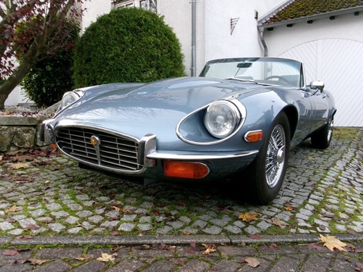 1973 Jaguar E-type V12 cabriolet oldtimer te koop