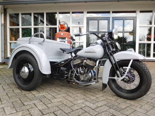 1954 Harley-Davidson Servicar oldtimer motorfiets te koop