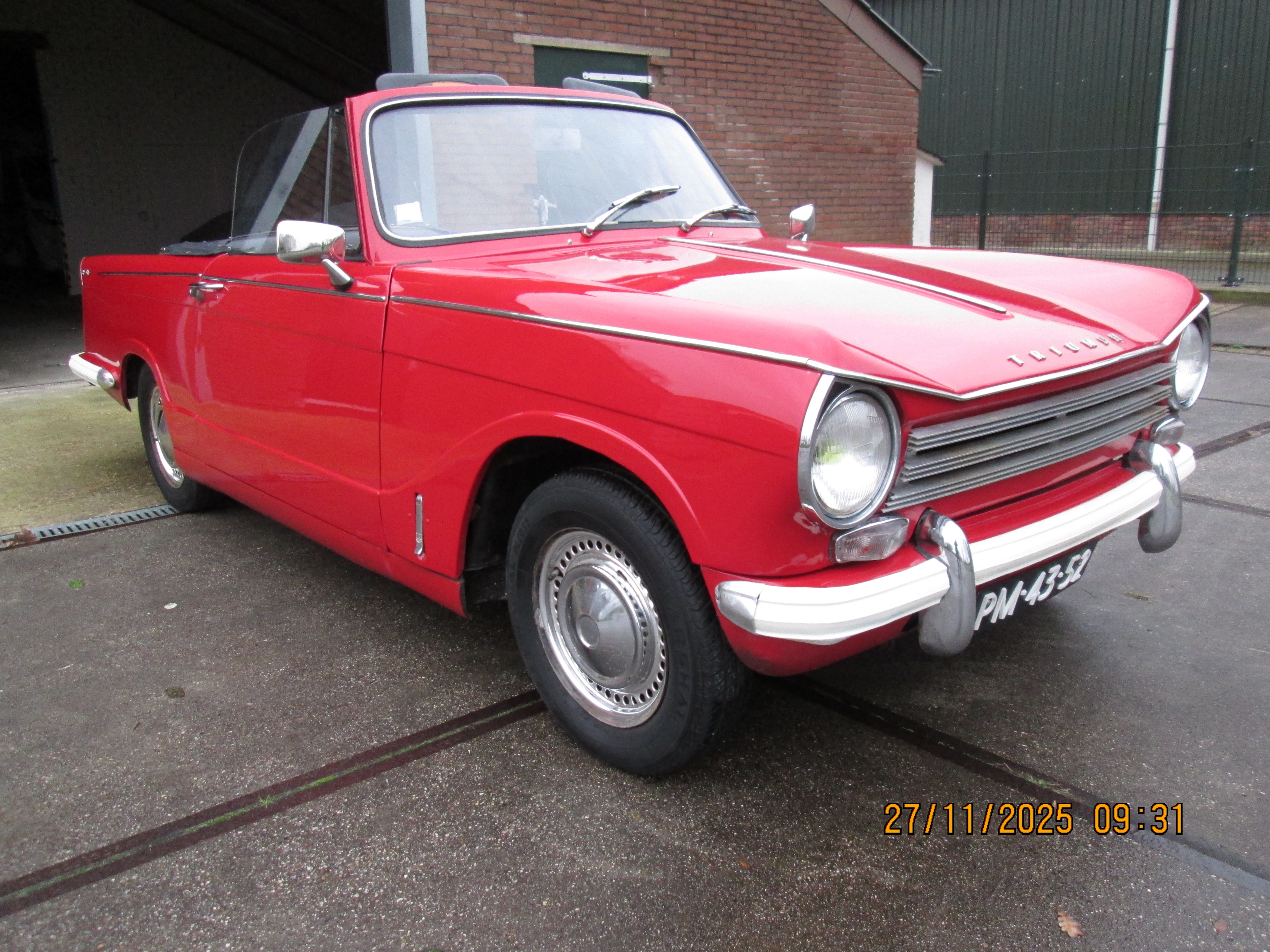 1969 Triumph Herald oldtimer te koop