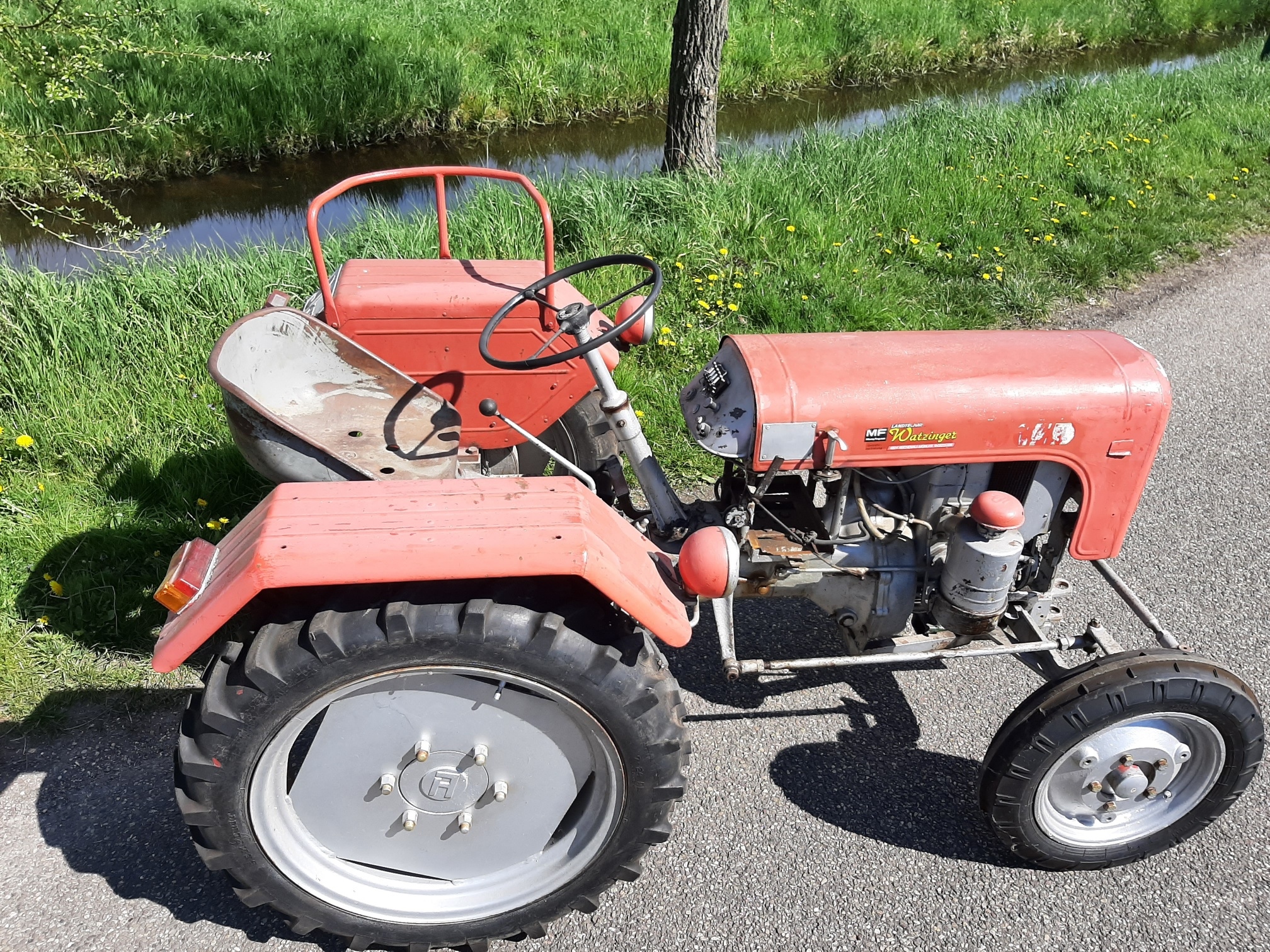 1957 Lindner HRL9 oldtimer tractor te koop
