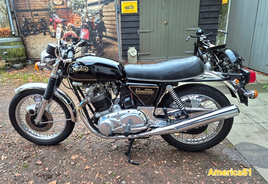 1977 Norton Commando 850 MK3 electric star oldtimer motorfiets te koop