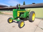 1957 John Deere 720 Diesel Pony start oldtimer tractor te koop