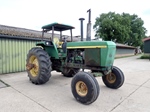 1977 John Deere 4630 4-post open station Quad Range oldtimer tractor te koop