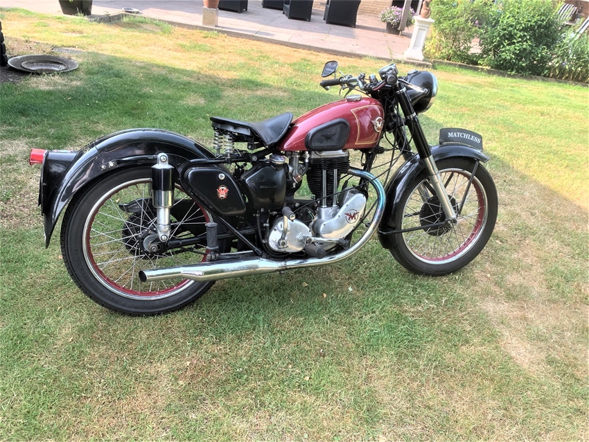 1953 Matchless g 3 ls oldtimer motorfiets te koop