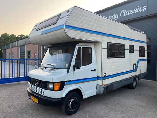 1990 Mercedes 410D camper oldtimer te koop