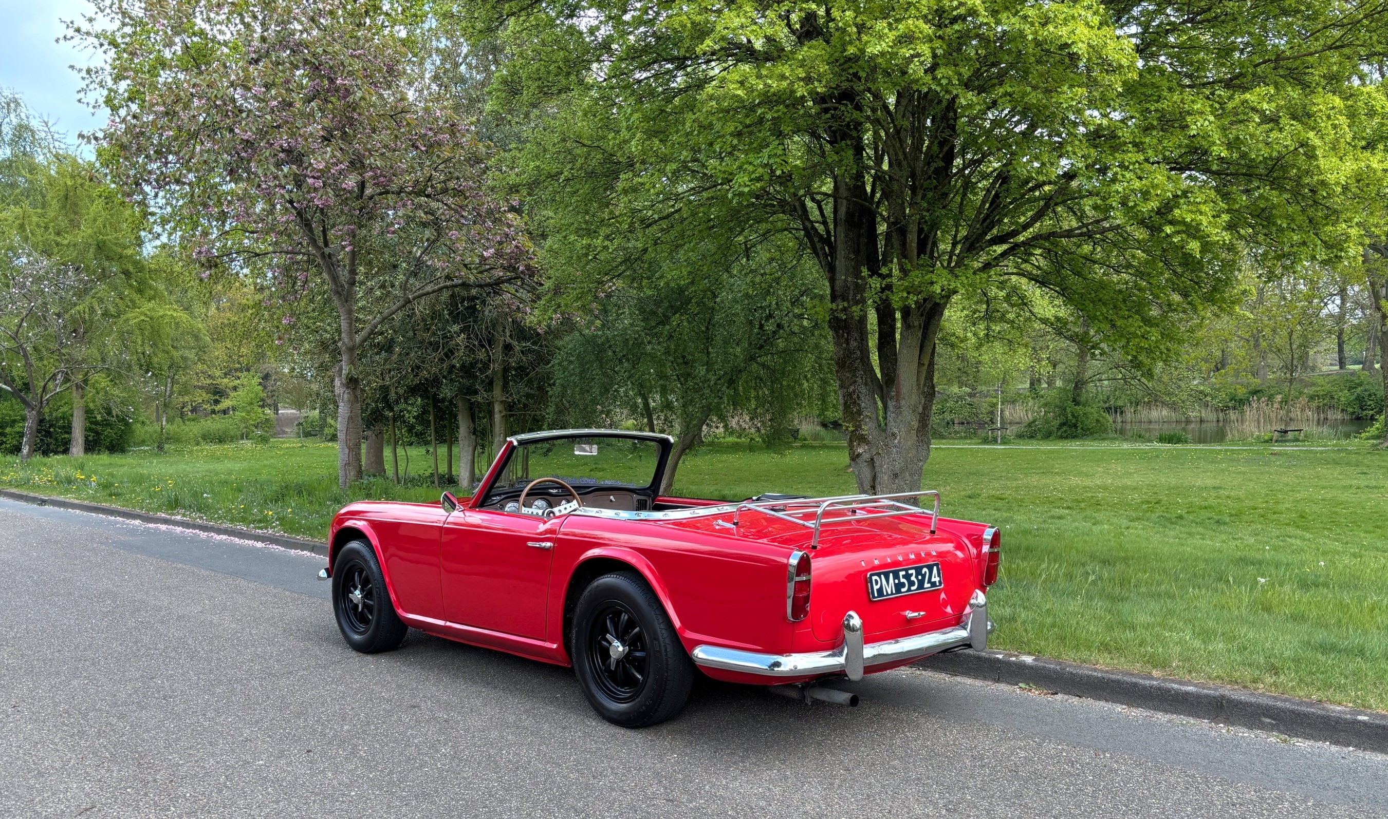 1961 Triumph tr4 price reduction oldtimer te koop