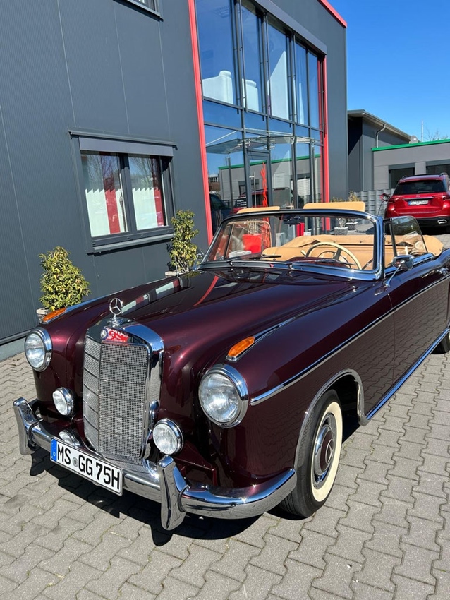 1958 Mercedes 220S cabriolet oldtimer te koop