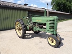 1940 John Deere B Styled, flat spokes, oldtimer tractor te koop