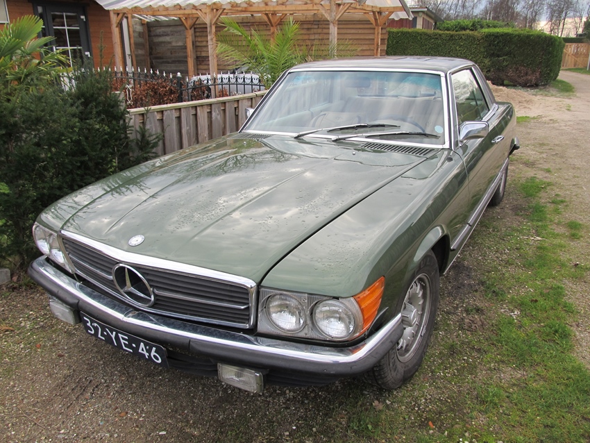 1975 Mercedes 350 slc oldtimer te koop